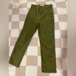 Madewell Classic Straight Jean Corduroy